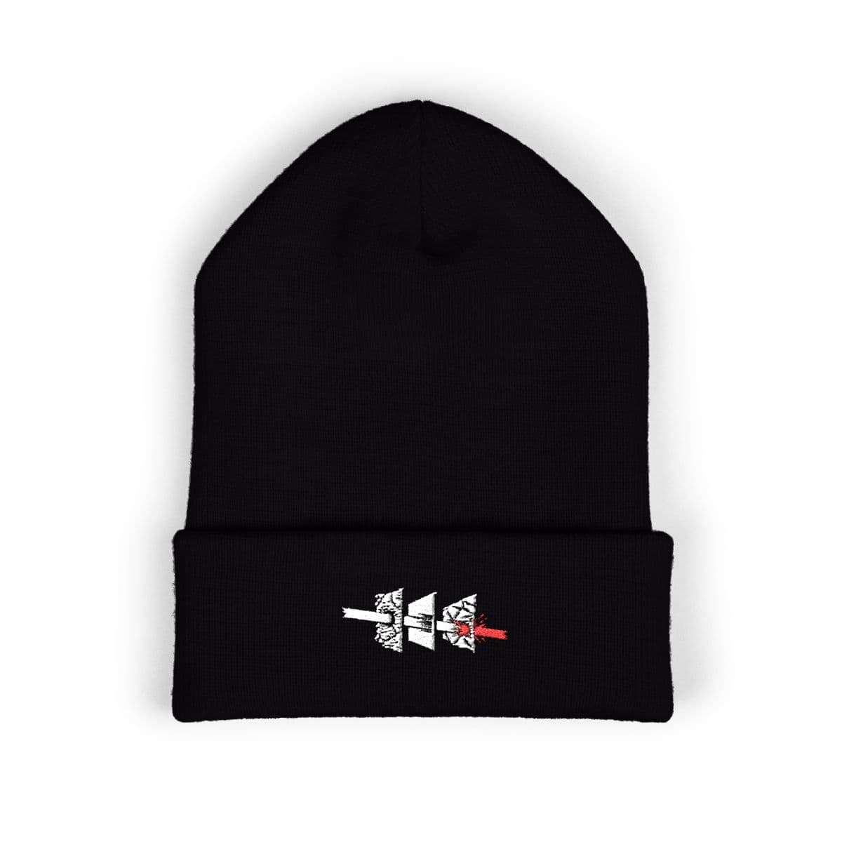 Light Leaves Evidence — Beanie product mockup.